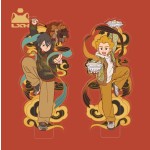 The Legend of Luoxiaohei 2 Official Authentic Door God Acrylic Standee Anime Merchandise